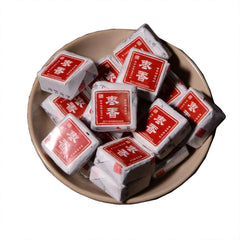 Yunnan Jindian Jujube Small Square Brick Aged Pu-erh Ripe Tea Small Tuo Tea 500g