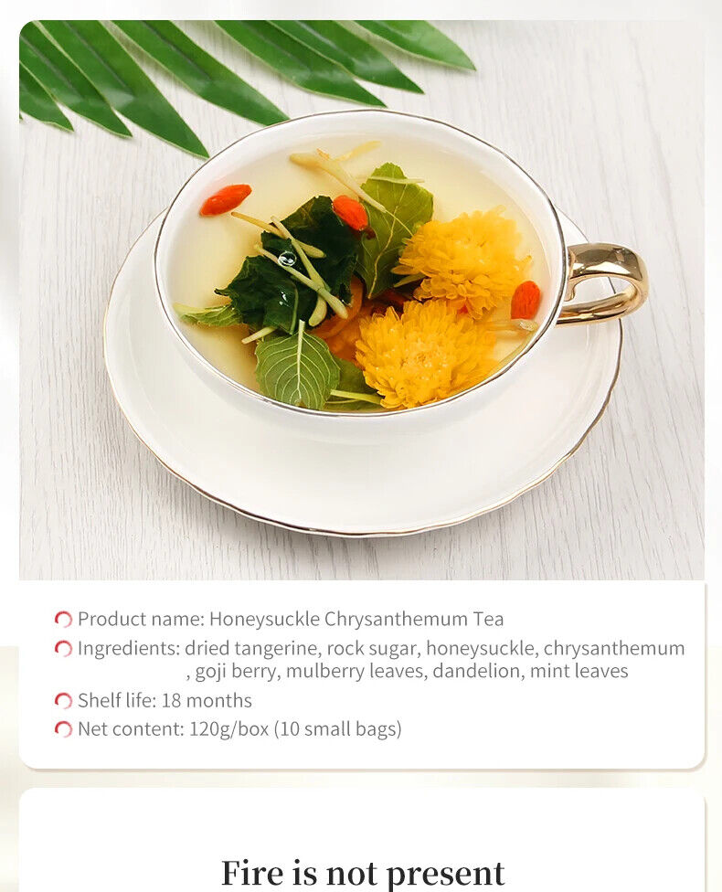 Honeysuckle Chrysanthemum Tea Healthy Herb Tea Bag 120g