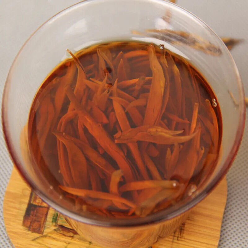 HelloYoung Yunan Fengqing Dianhong Black Tea Small Golden Bud Healthy Organic Tea 250g