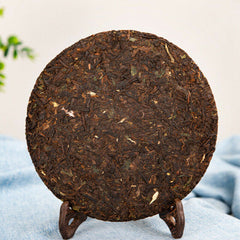 357g/12.59oz Glutinous Rice Aroma Cooked Pu'er Tea Puerh Tea Cake Aged  Puer Tea