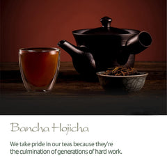 Bancha Hojicha Organic Green Tea - Houjicha Roasted Tea from Japan -  Tea 200g