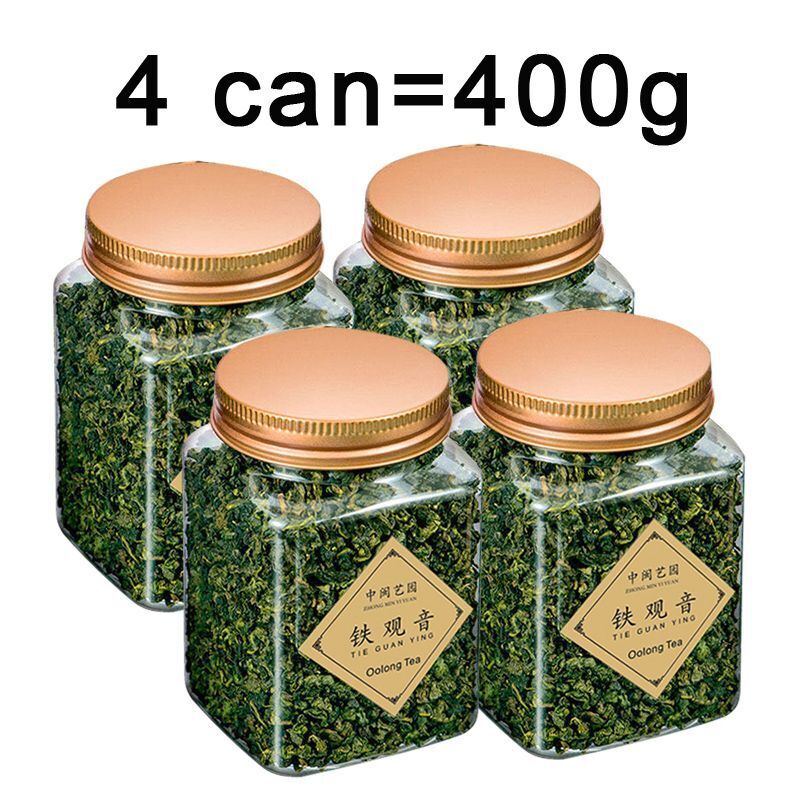 HelloYoung New Oolong Tea Tie guan yin canned Chinese Anxi Tieguanyin Tea Tea 100g