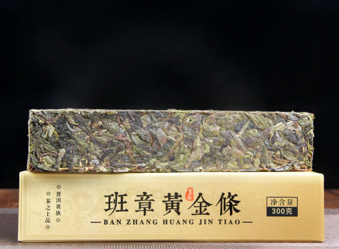 300g Puerh Tea Brown Old Banzhang Cha Tea Ancient Tree Tea Yunnan Tea Column