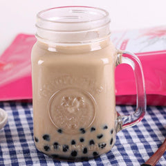 1000g Bagged Instant Three-in-one Powder Rose-flavored Milk Tea Powder