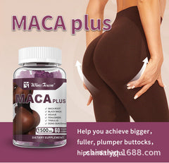 100% Pure Maca Plus Gummy HIP BUTT ENLARGEMENT  Natural Big Butt Gummies