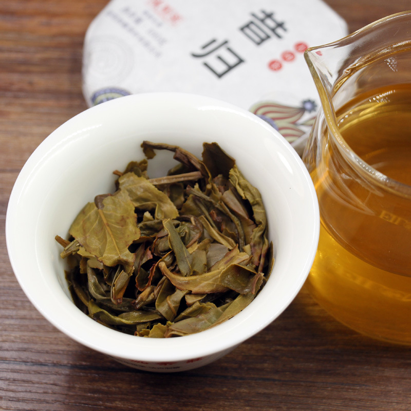 Thé Pu'er du Yunnan 10 gâteaux 100g thé d'arbre ancien Bangxiji