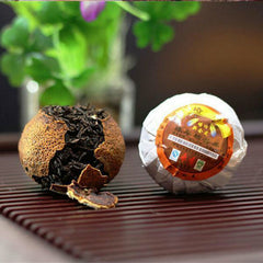 250g Yunnan Ripe Puerh Tea Orange Puer Tea Loose Leaf Tangerine Peel Packing 普洱茶