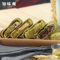 Longjing Tea Pastry 150g x2 Authentic Green Tea Red Bean Filling