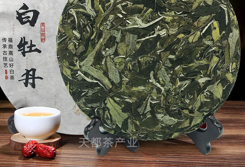 HelloYoung 350g Fuding white tea white peony white tea cake alpine Panxi first spring tea