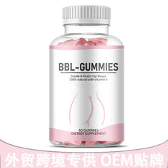 In Stock Butt Lift Gummies Butt Enhancement Hot BBL Gummies Sugar Free Pectin