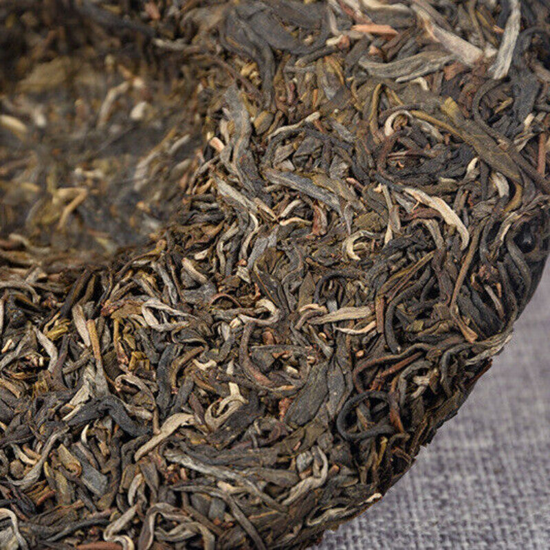 357g Puer Tea Cake, Premium Puer Raw Tea