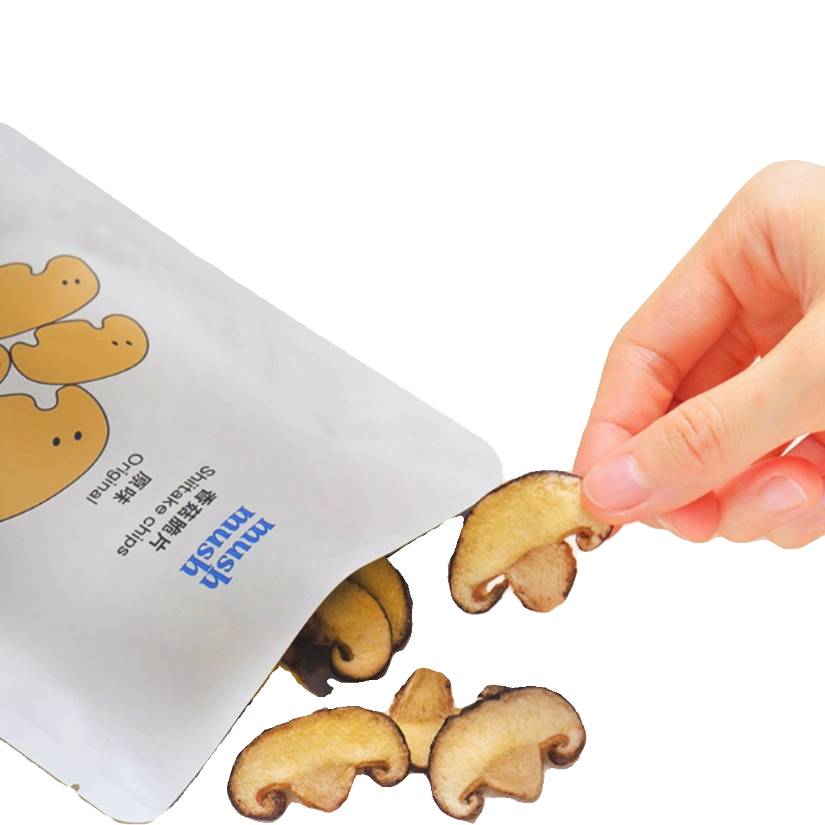100g Crisps Healthy Snack Vegetable Chips  Dried Shiitake Mushroom