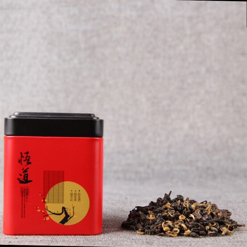 HelloYoung TeaBlack Tea One Bud One Leaf Loose Tea Chinese Dianhong Tea Chinese Kungfu 80g