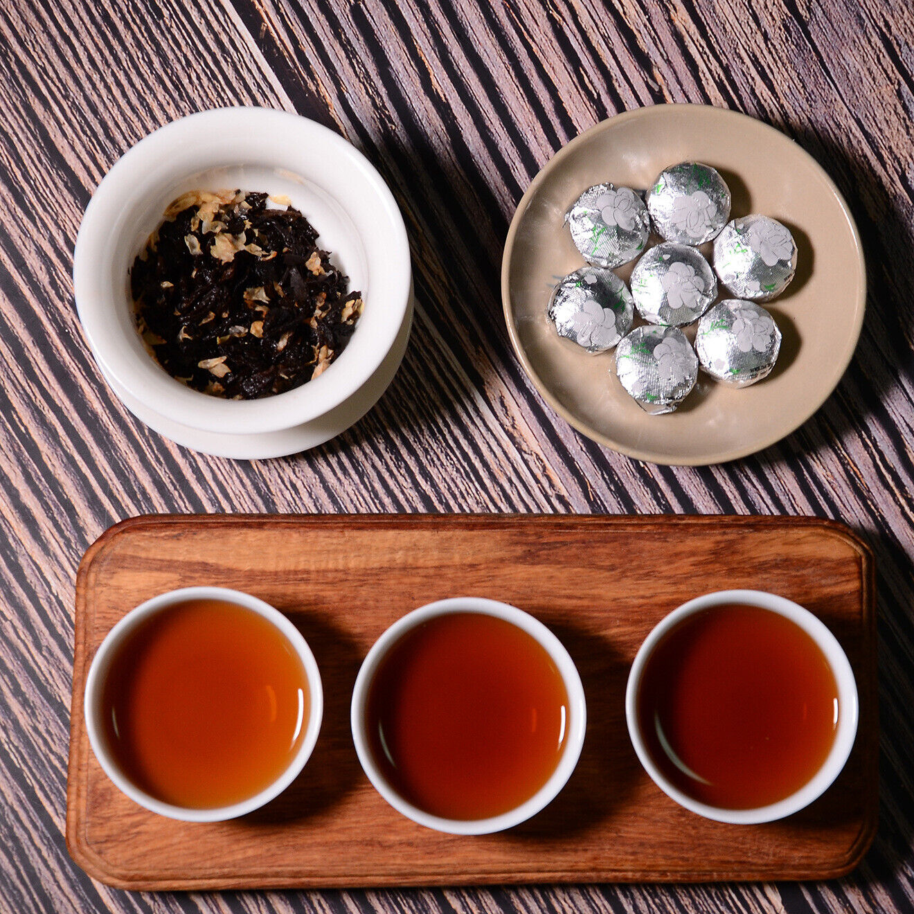 HelloYoung Yunnan Small Tuo Tea Jasmine Mini Small Tuo Tea Puerh  Ripe Tea 500g