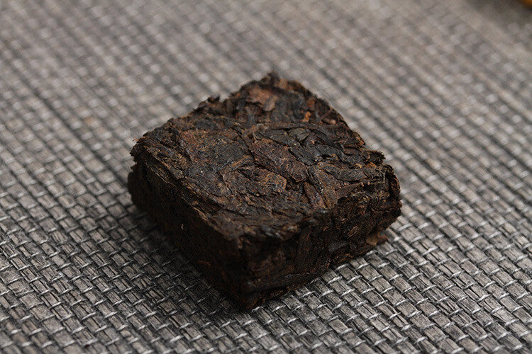 Menghai Puerh Ripe Tea Small Square Brick,Catalpa Puerh Tuo Tea 500g