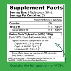 MCT Coconut Oil Wholesale Natural Coconut MCT Oil 500ml