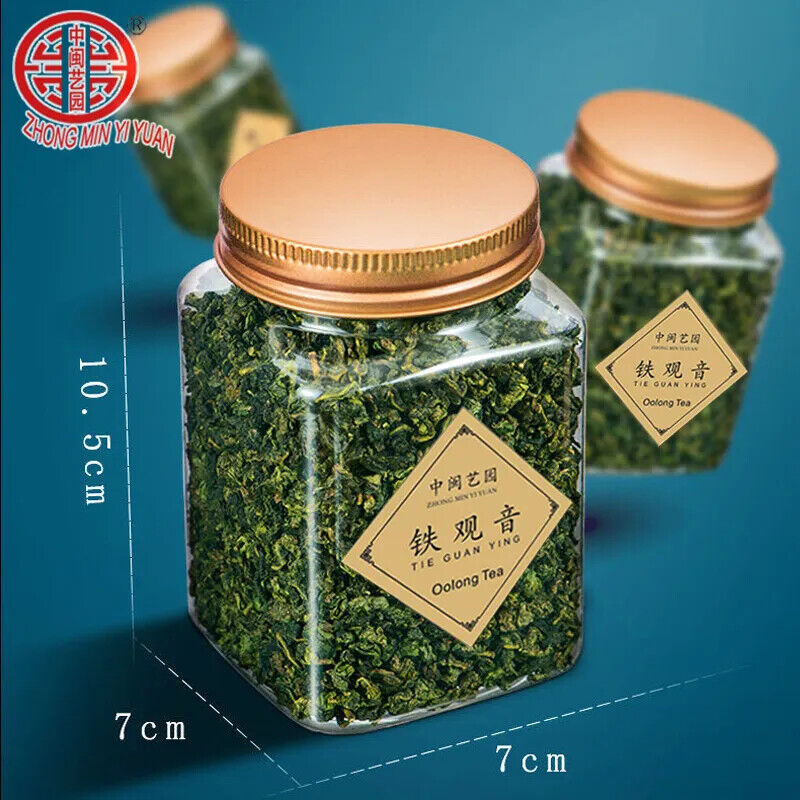 HelloYoung New Oolong Tea Tie guan yin canned Chinese Anxi Tieguanyin Tea Tea 100g