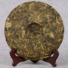 Puerh Tea Centennial Ancient Tree 357g Raw Cake Golden Leaf Puerh