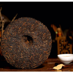 Ripe Pu-erh Heaven Earth Menghai Royal Golden Buds Old Arbor King Tea 357g