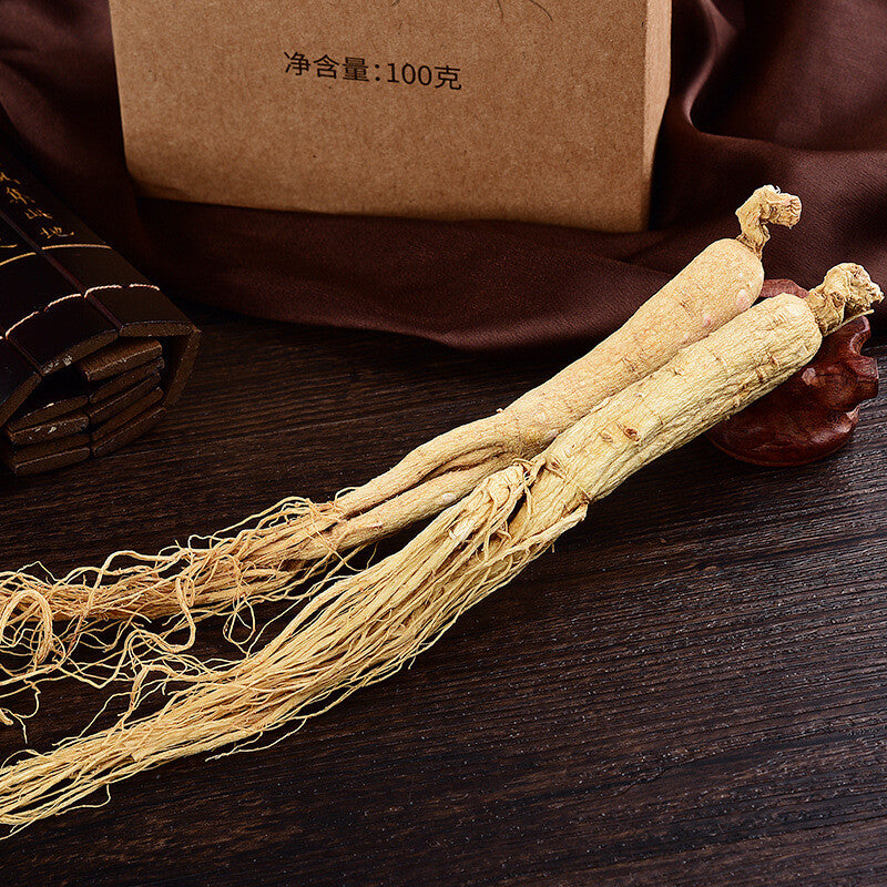 100g Ginseng Changbai Mountain Selected Large Strips Ginseng Health Tea Tonic