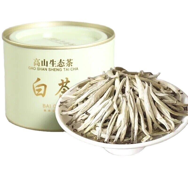 HelloYoung Organice TOP China Premium Silver Needle Fuding White Tea Top gift Bud tea 50g