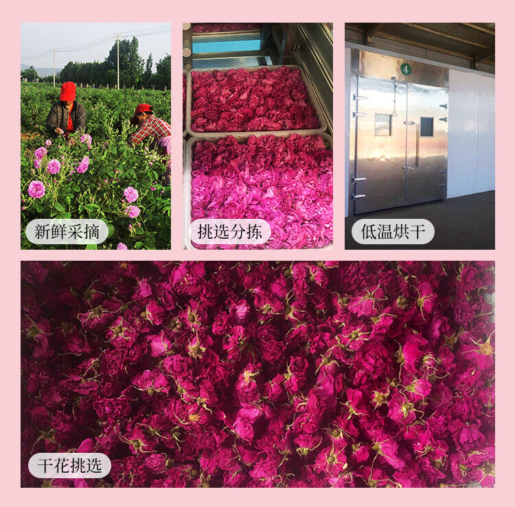 Dried Flower Rose Tea Large Rose Corolla Double Dried Rose Petals Health Tea