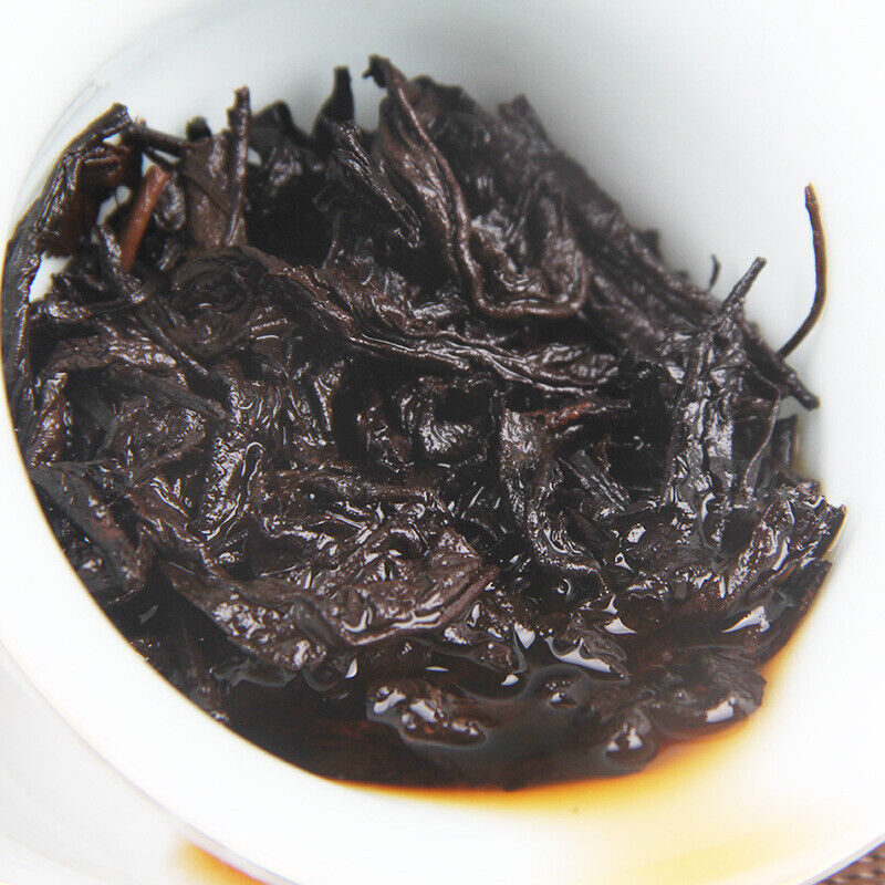 Pu'er Tea Made of Aged Raw Materials, Aged Pu'er Tea Bricks Ripe Tea Brick 200g