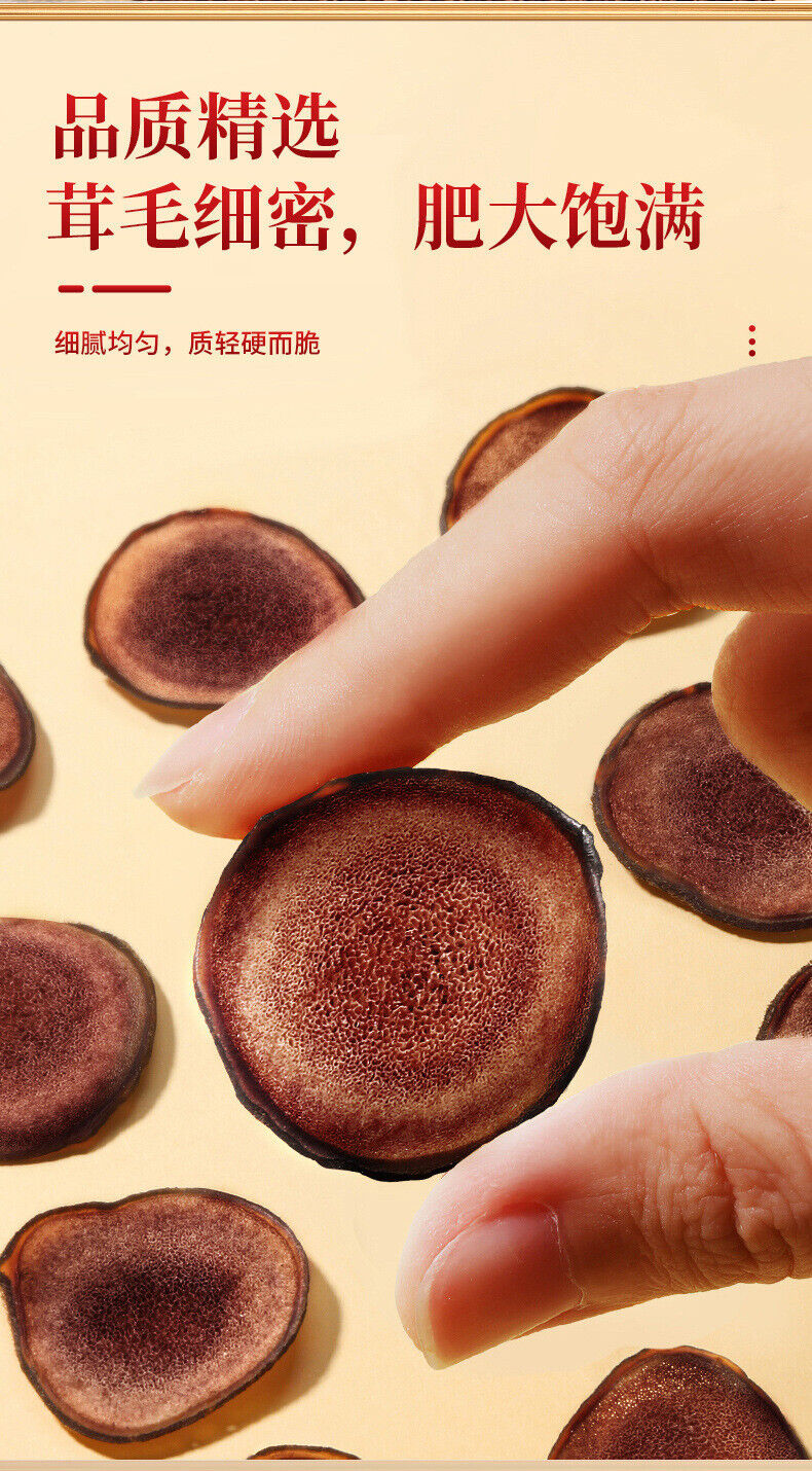 Antler Slices Fresh Lu Rong Cervi Cornu Pantotrichum Men's Health Herbal Tea