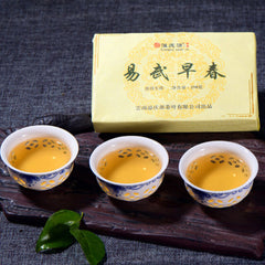 250g Top Grüner Tee Früher Frühling Puerh Tee Alter Baum Pu-erh Roher Tee Ziegel