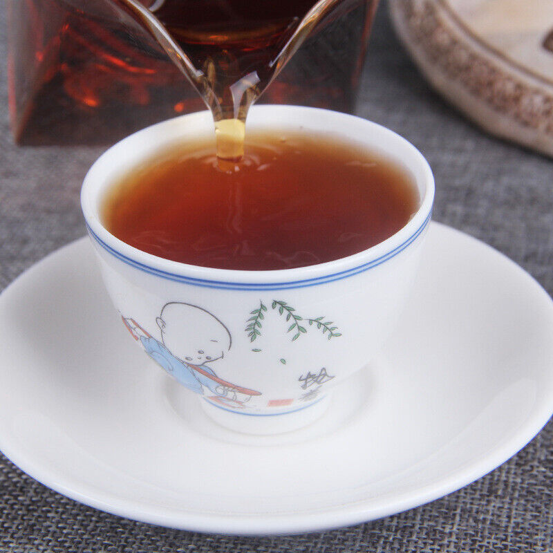 357g Top Yunnan Seven Seed Cake 0658 Puerh Ripe Tea Classic Aged Old Ripe Tea