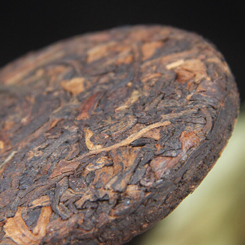 50g*10 Pcs Yunnan Pu'er Tea Ripe Tea Cake Old Flavor Aged Small Cake Tea