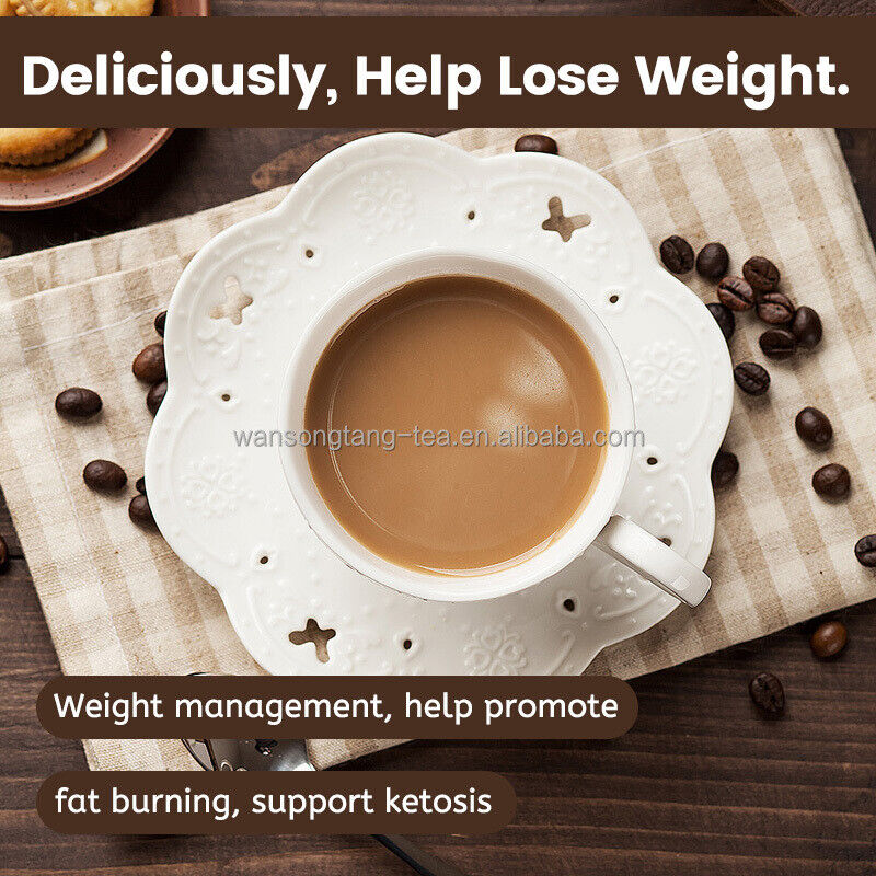 Slimming Coffee Natural Herbs Healthy Weight Loss Keto Instant Coffee 10g*10bags