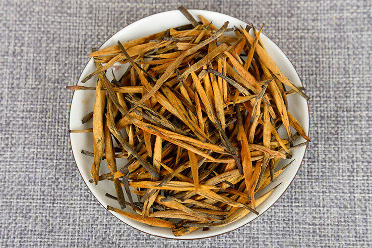Fengqing – thé noir avec aiguille dorée, bourgeon entier, bande droite, 500G