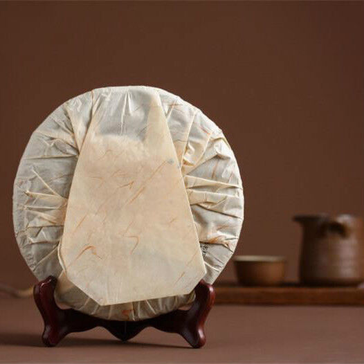 357g Ancient Cooked Puerh Tree Black Tea Cake Tea Old Ban Zhang Ripe Pu-erh Tea
