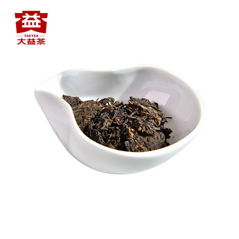 Dayi Puerh Tea Yuhua Strong Ripe Tea 2022 Batch 2201 Yunnan Menghai 357g