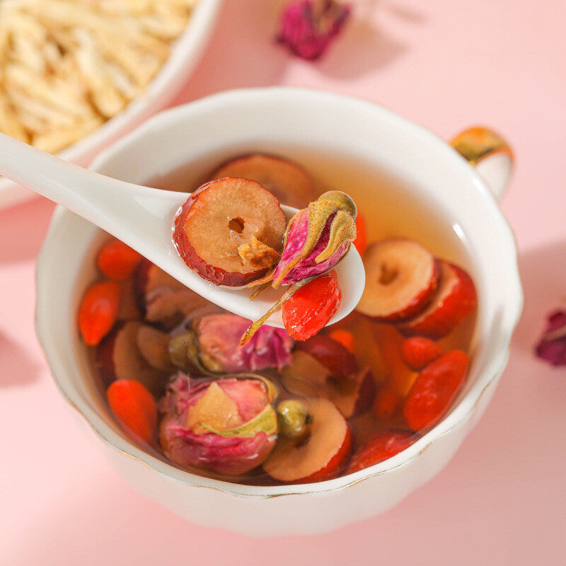Brown Sugar Ginger Berry Tea Cinnamon Flower Tea Combo Tea