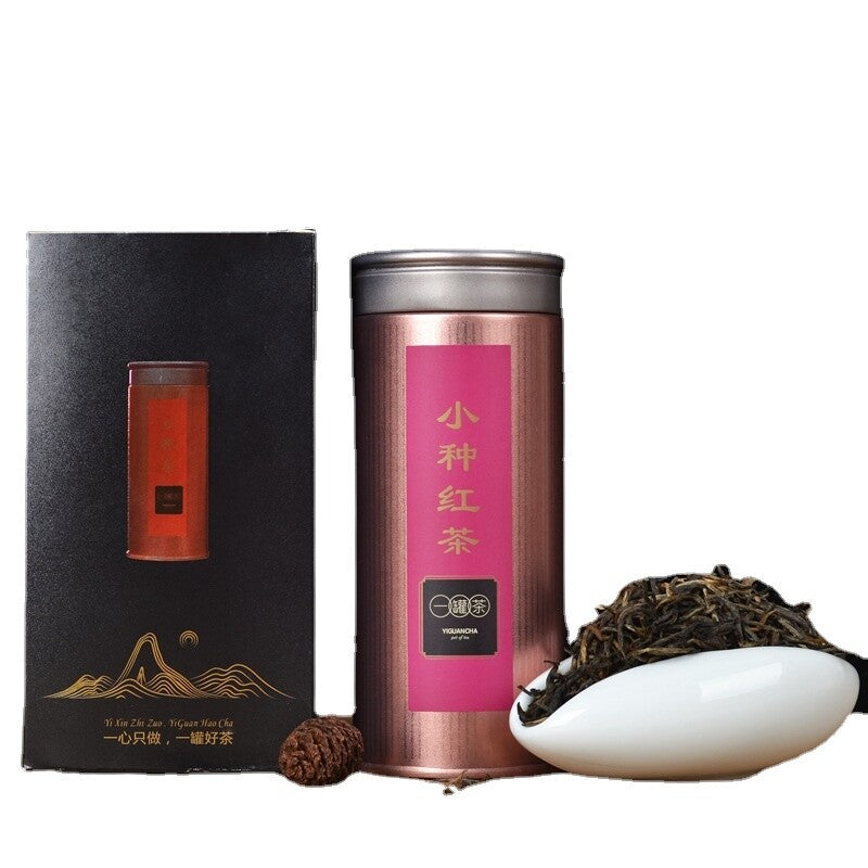 50g Wuyi Da Hong Pao Jin Jun Mei Zheng Shan Xiao Zhu Organic Black Tea Tin