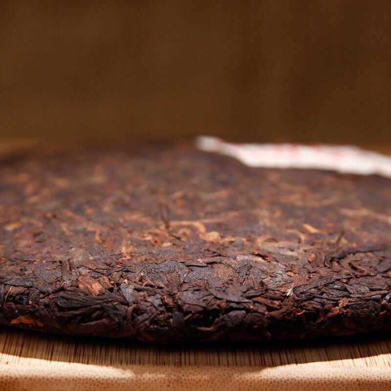 Pu'er Tea Ripe Tea 357g Yunnan Qizi Cake Tea Ripe Pu'er Tea