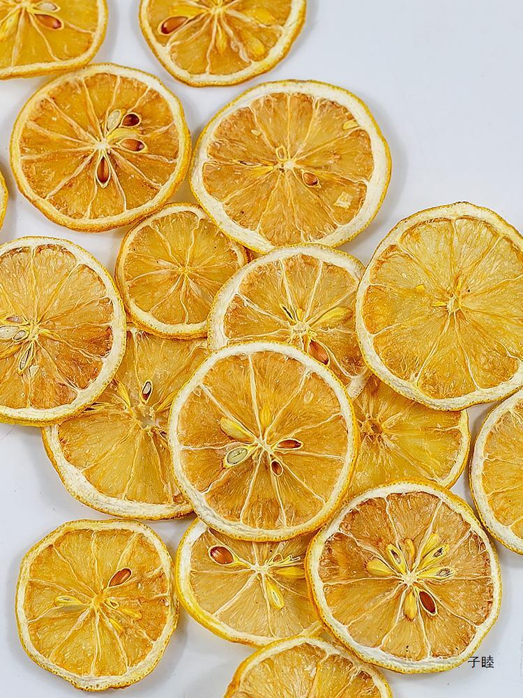 Dried lemon slices for tea, freeze-dried fruit tea fresh lemon, lime, flower tea