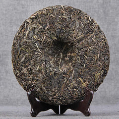 357g Collection Yiwu Ancient Tree Pure Pu'er Tea Raw Tea Yunnan Qizi Cake Tea