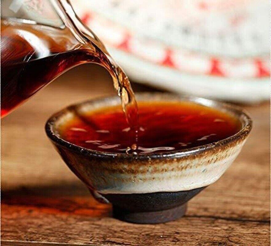 Natural Organic Certified Pu'er Tea Lao Ban Zhang Tea ripe tea 357g