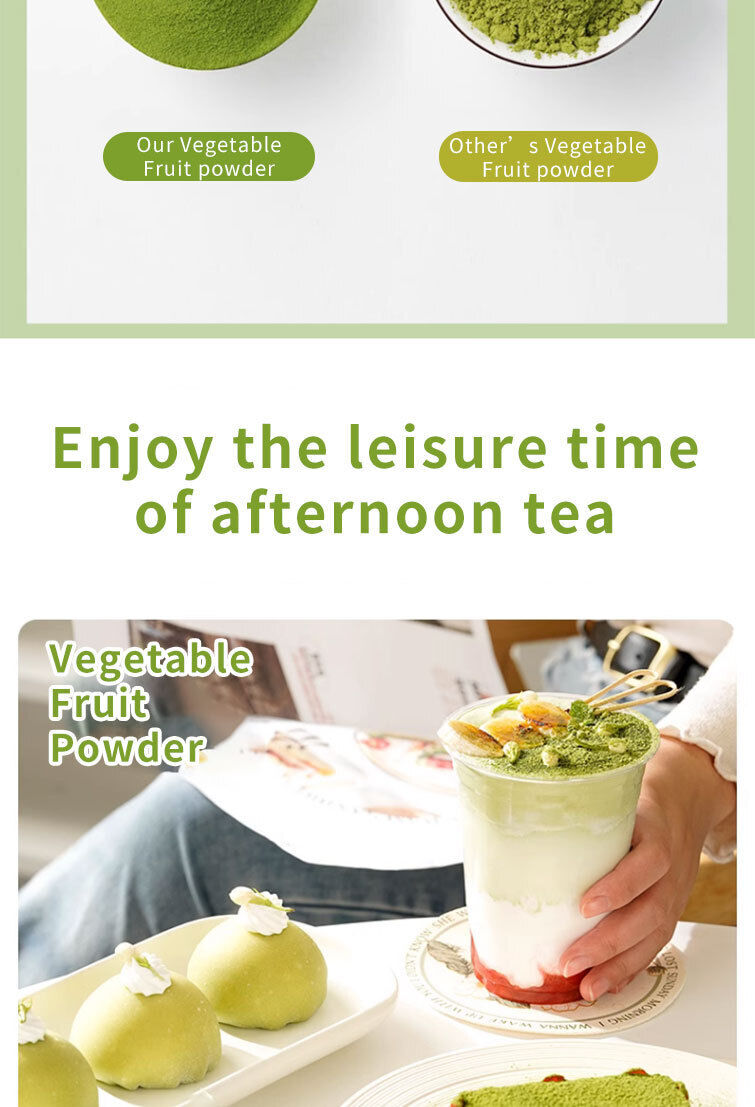 Fruit and Vegetable Powder Barley Wakame Juice Powder Kale Powder