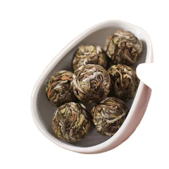 HelloYoung 500g Fuding white tea peony floral dense aroma dragon pearl handmade tuocha