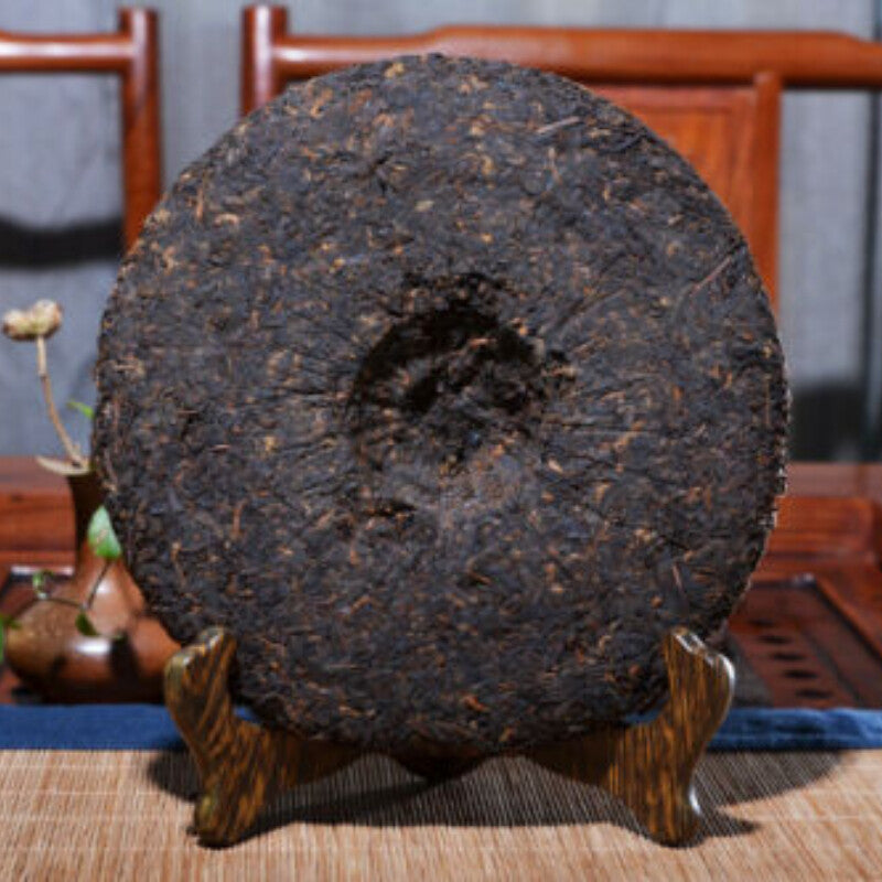 357g 2002 Yr Yunnan Bulang Mt. Gong Ting Pu-erh Golden Buds Pu'er Puer Tea Ripe