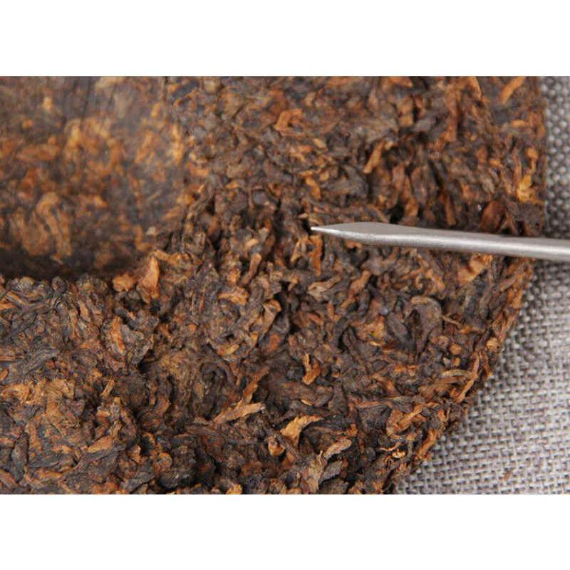 357g Black Tea Yunnan Pu'er Tea Pu'er Tea Ancient Tree Pu'er Tea Ripe Tea Cake