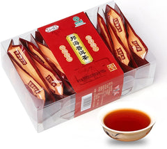 Chinesisch Puer Teebeutel Lose Blätter Florales Aroma Dunkler Tee 70g/15 Packun
