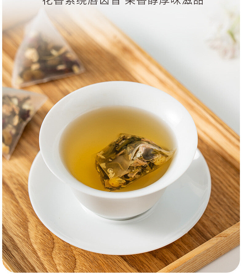 White Grape Rose Jasmine Tea – Fragrant Green Tea Cold Brew Bags