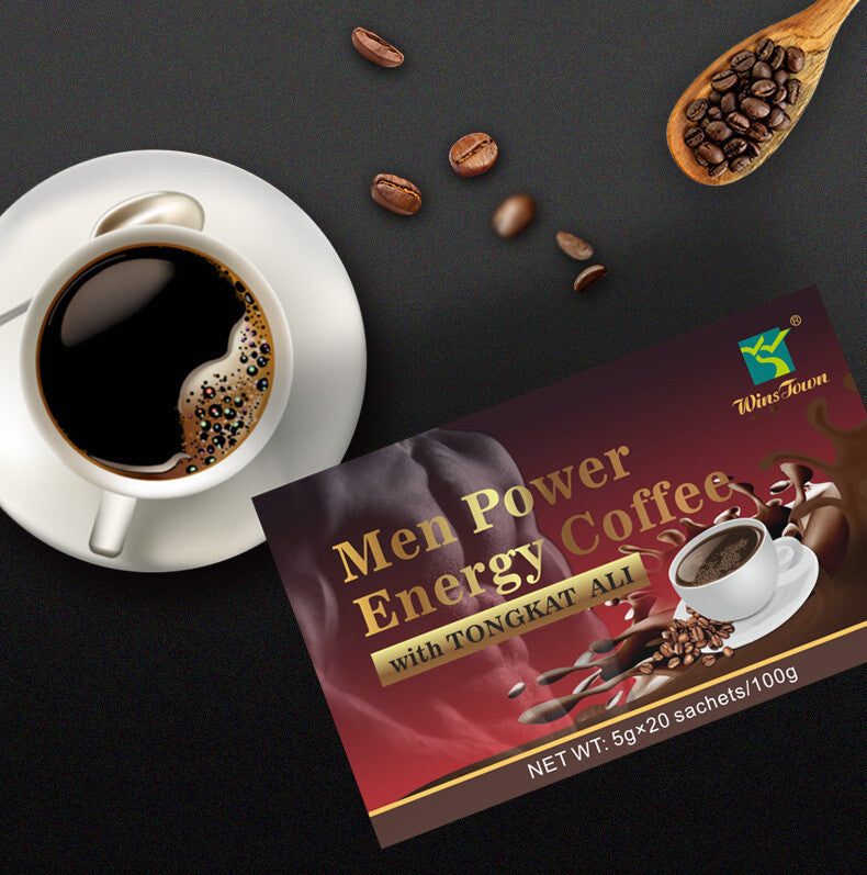 100g Energy Coffee – Boosting Blend for Vitality & Stamina Winstown Men's Power