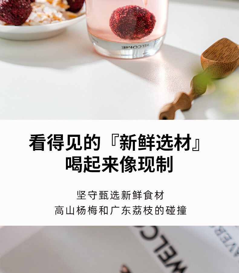 Freeze-Dried Fruit Cold Brew Blend Lemon Lychee Berry Tea