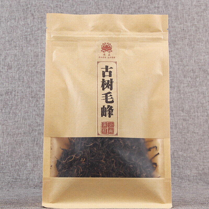 HelloYoung Yunnan Black Tea DianHong Tea Strong Fragrance Fengqing KungFu Mao Feng 3.52oz
